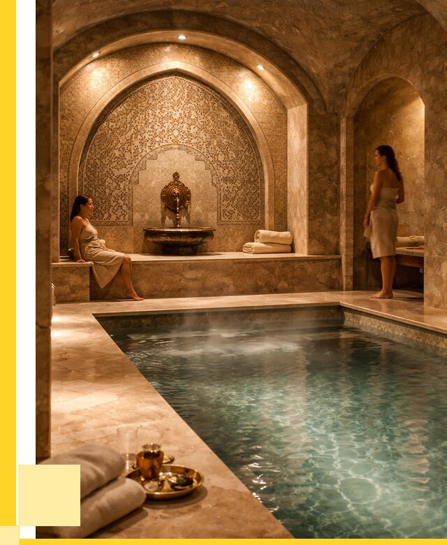 Хамам с бассейном под ключ в Инте от 862070 р. | ЭриданИнт