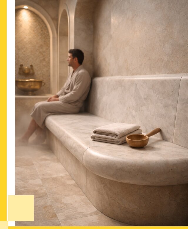 Сиденья для хамама в Инте под ключ от 12170 р. | ЭриданИнт