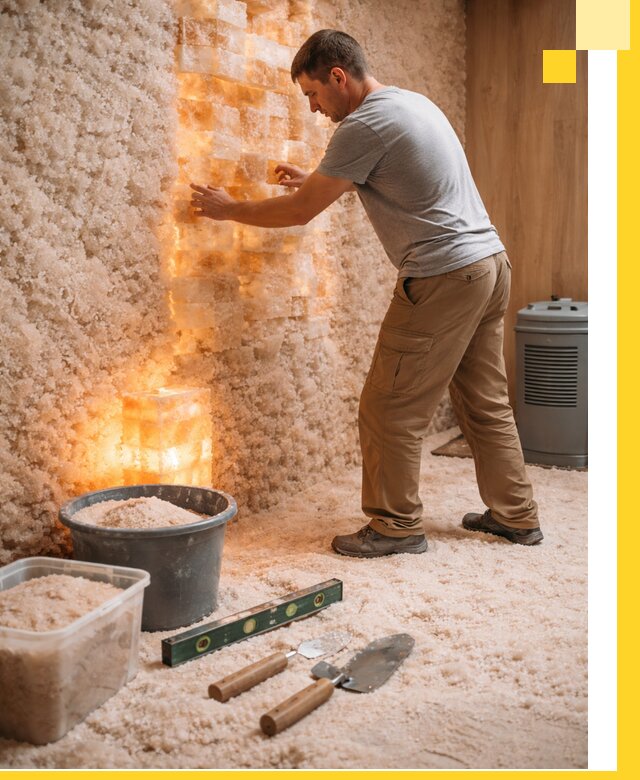 Проектирование и монтаж соляных комнат в Инте под ключ