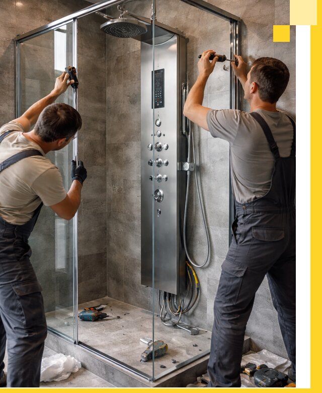 Проектирование и установка Душа впечатлений в Инте